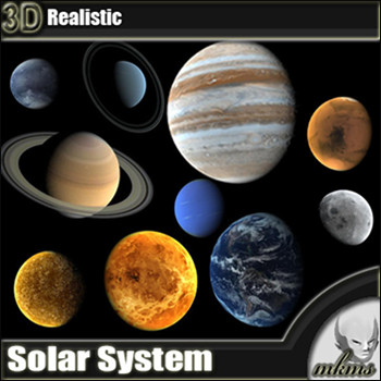 Solar System 3D