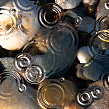 Sea Raindrops Screensaver